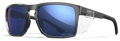 Gloss Crystal Grey/CAPTIVATE™ Polarized Blue Mirror