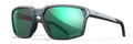 Matte Graphite/CAPTIVATE™ Polarized Green Mirror