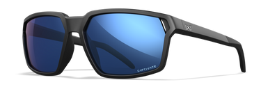 [Matte Black/CAPTIVATE™ Polarized Blue Mirror]