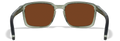 Gloss Crystal Light Olive/CAPTIVATE™ Polarized Bronze Mirror