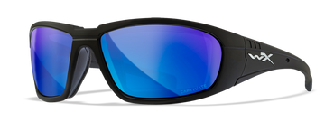 [Matte Black/CAPTIVATE™ Polarized Blue Mirror]