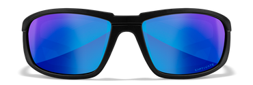 [Matte Black/CAPTIVATE™ Polarized Blue Mirror]