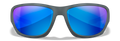 Matte Grey/CAPTIVATE™ Polarized Blue Mirror