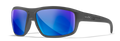 Matte Graphite/CAPTIVATE™ Polarized Blue Mirror