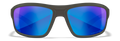 Matte Graphite/CAPTIVATE™ Polarized Blue Mirror