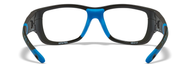 [Matte Black and Lightning Electric Blue/Clear]