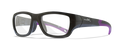 Graphite and Purple/Clear
