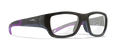 Graphite and Purple/Clear