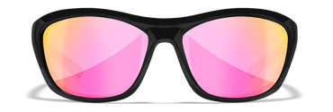 [Gloss Black/CAPTIVATE™ Polarized Rose Gold Mirror]