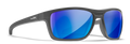 Matte Graphite/Polarized Blue Mirror