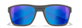 Matte Graphite/CAPTIVATE™ Polarized Blue Mirror