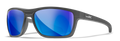 Matte Graphite/CAPTIVATE™ Polarized Blue Mirror