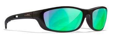 [Gloss Black/CAPTIVATE™ Polarized Green Mirror]