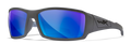 Matte Grey/CAPTIVATE™ Polarized Blue Mirror