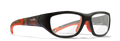 Matte Black with Sonic Orange/Clear
