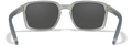 Gloss Clear Crystal/CAPTIVATE™ Polarized Blue Mirror