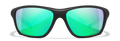 Matte Black/CAPTIVATE™ Polarized Green Mirror