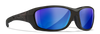 [Black Crystal/CAPTIVATE™ Polarized Blue Mirror]