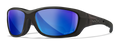 Black Crystal/CAPTIVATE™ Polarized Blue Mirror