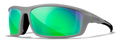Matte Grey/CAPTIVATE™ Polarized Green Mirror