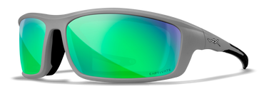 [Matte Grey/CAPTIVATE™ Polarized Green Mirror]