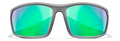 Matte Grey/CAPTIVATE™ Polarized Green Mirror