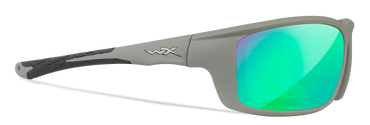 [Matte Grey/CAPTIVATE™ Polarized Green Mirror]
