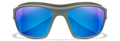 Matte Grey/CAPTIVATE™ Polarized Blue Mirror