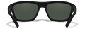 Matte Black/CAPTIVATE™ Polarized Blue Mirror