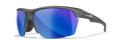Matte Graphite/Blue Mirror