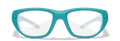 Gloss Teal/Clear