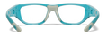Gloss Teal/Clear