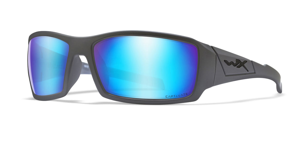 [Matte Grey / Captivate™ Polarized Blue Mirror]