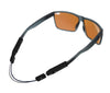 Luxe Performance Eyewear Cable Strap Grey & Black 16"