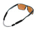 Luxe Performance Eyewear Cable Strap Grey & Black 16"