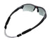 Luxe Performance Eyewear Cable Strap Grey & Black 14"