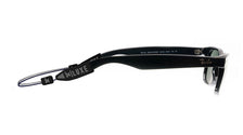 Luxe Performance Eyewear Cable Strap Grey & Black 16"