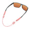 Luxe Performance Eyewear Cable Strap Pink 14"