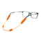 Luxe Performance Eyewear Cable Strap Orange 14"