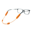 Luxe Performance Eyewear Cable Strap Orange 14"