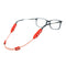 Luxe Performance Eyewear Cable Strap Red 14"