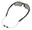 Luxe Performance Eyewear Cable Strap Black & White 14"