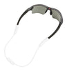 Luxe Performance Eyewear Cable Strap White/White 14"