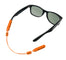 Luxe Performance Eyewear Cable Strap Orange 14"