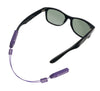 Luxe Performance Eyewear Cable Strap Purple 14"