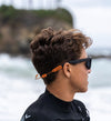 Luxe Performance Eyewear Cable Strap Orange 14"