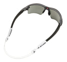 Luxe Performance Eyewear Cable Strap White/Black 14"