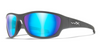 [Matte Grey - Captivate Polarized Blue Mirror]