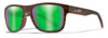 [Matte Woodgrain - Captivate Polarized Green Mirror]