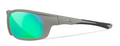 Matte Cool Grey / Captivate Polarized Green Mirror (Copper Base)